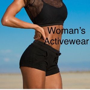 Woman’s activewear below